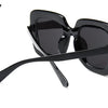 Glitter Women Sunglasses Brand Design Flash Square Shades Mirror Female Sun Glasses Bezel Bling Rhinestones