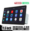 JOYING 11.6“Android Car Radio Stereo Multimeida Player Double Din  Head Unit With Wireless Carplay Android Auto US/EU Warehouse