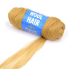 4 Pack Brazilian Wool Hair Synthetic Crochet Hair Extensions for Women African Hair Yarn for Braiding Senegalese Twist Fake Hair