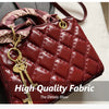 Small And Niche High-End Lurxury Handbag For Women 2024 Fashionable New Diamond Grid Handbag, Single Shoulder Crossbody Bag