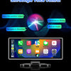11.26 inch Car DVR 4K Dash Cam Dual Lens Wireless Carplay & Android Auto Video Recorder Monitor GPS Navigation 5G Wifi FM AUX