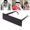 1Pc New Fancy Glasses Photobooth Props Censorship Black Eye Covered Bar Internet Sunglasses for Costume Xmas Party Cosplay
