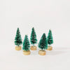5/8pcs Mini Christmas Trees Small Artificial Christmas Tree Ornament Cedar Pine Sisal Tabletop Merry Christmas Party Decoration
