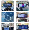 11.26 Inch 4K DVR Wireless CarPlay & Android Auto Dash Cam Bluetooth Audio GPS Navigation Dashboard Dual Lens Video Recorder