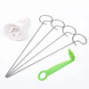 Protable Potato BBQ Skewers For Camping Chips Maker potato slicer Potato Spiral Cutter Barbecue Tools Kitchen Accessories