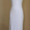 Fashion Yellow Tassel Knitted Sling Midi Dress for Women 2024 Sexy Backless Sleeveless Summer Beach Party Lady Robes