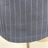 TWOTWINSTYLE Colorblock Striped Slimming Blazers For Women V Neck Long Sleeve Tunic Temperament Coats Female Fashion Clothes New