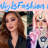 WIF Short Bob Straight Colorful Hair Synthetic Wig Highlight Orange Straight Bob Pink Hair Lace Front Wigs Cosplay Makeup Use