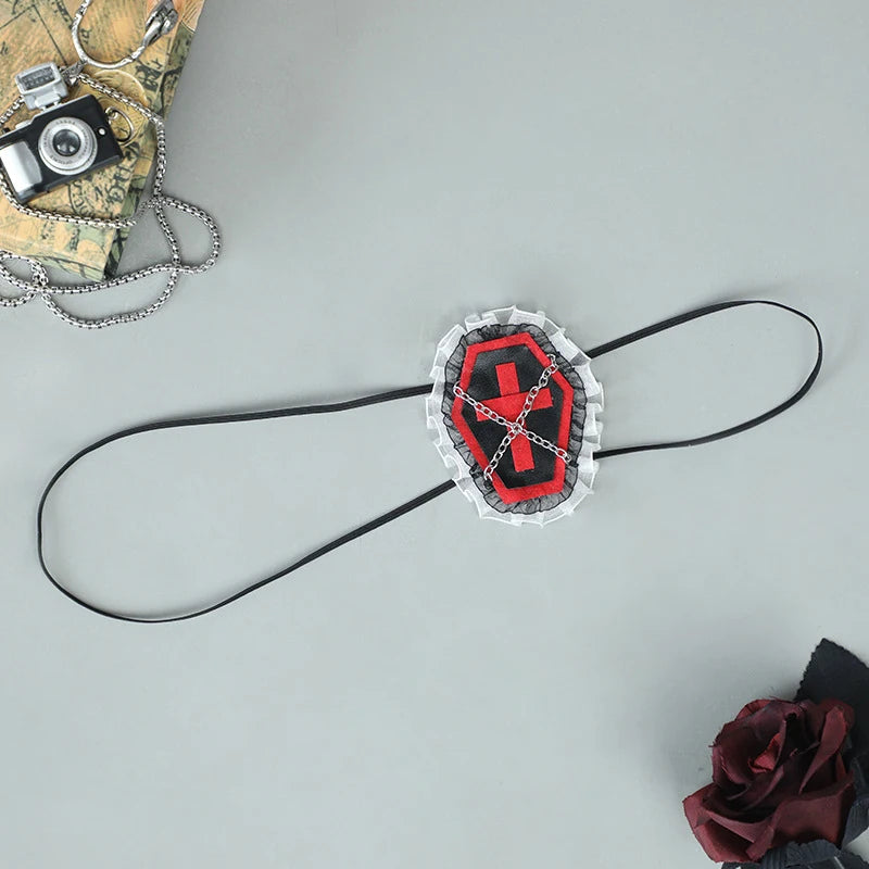 Lolita Gothic One Eye Mask Cosplay Anime Halloween Party Costumes Prop Fancy Dress Christmas Lady Girls Heart Eyewear Xmas Gifts