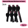 Lace Melting Band With Ear Cover Elastic Band For Wigs Black Wigs Edge Wrap To Lay Edges Wig Headband Lace Frontal Band