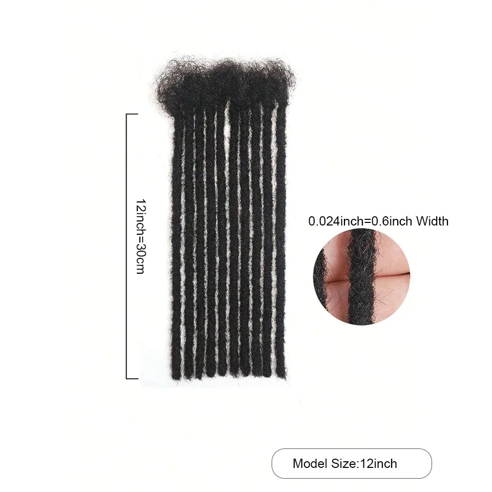 Human Hair Dreadlock Extentions Deep Goddess Human Hair Dread Loc Color Goddess Braids Hair For Black Goddes Loc Youmay Virgin