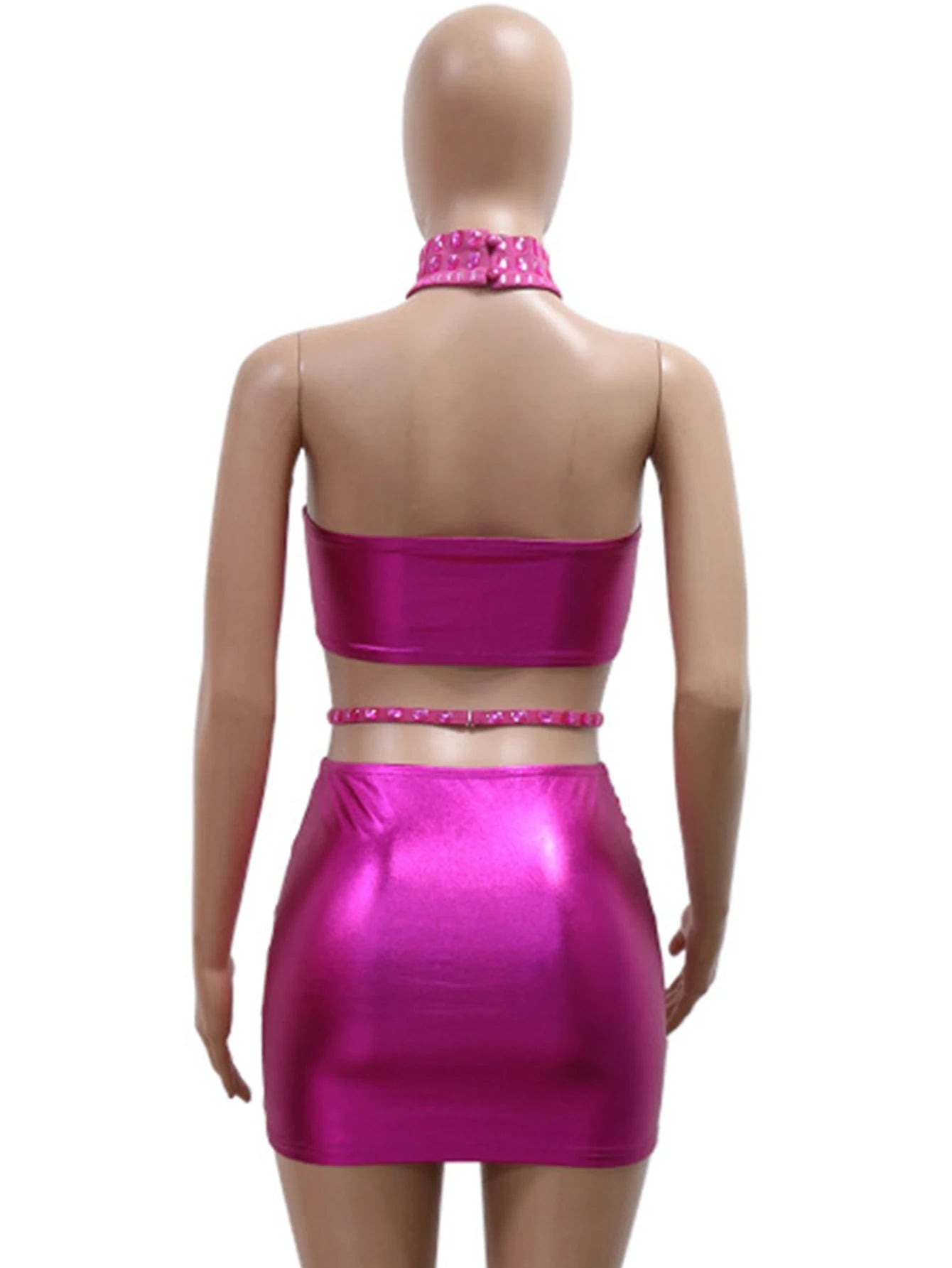 Sexy halter rhinestone mini summer dress women elegant bodycon night club party dresses woman short evening dresses vestidos HL
