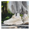 Autumn Men's New Breathable Sports Shoes Fashion Thick Sole Casual Shoes Comfortable and Versatile Trendy Running Shoes Spring