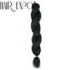 26Inch Vixen Crochet Bulk Hair Synthetic Jumbo Braids Fluffy Yaki Straight Crochet Hair Afro Kinky Curly Braiding Hair Extension