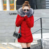2025 New Arrival Fashion Slim Women Winter Jacket Cotton Padded Warm Thicken Ladies Coat Long Coats Parka Womens Jackets
