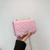 Fashionable Mini Quilted Embossed Chain Shoulder Bag Simple And Versatile Diagonal Crossbody Bag For Women Square Handbag
