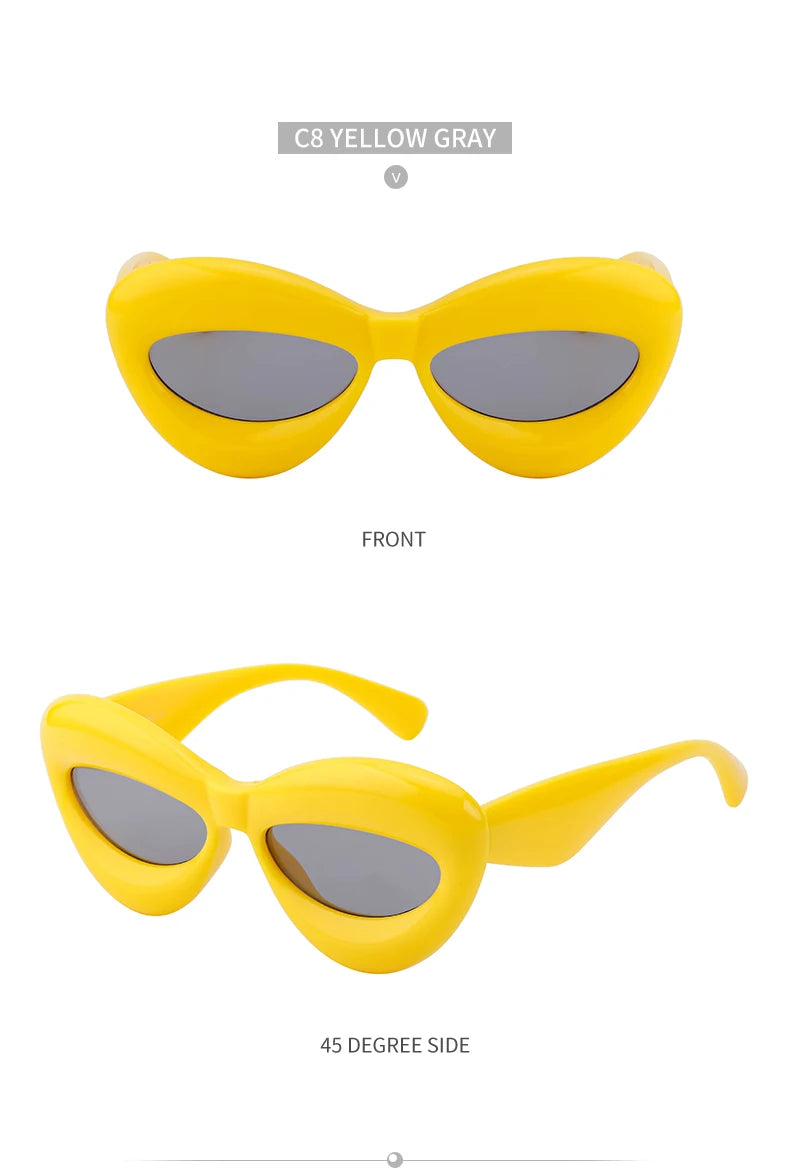 Cat Eye Sunglasses Women Sexy Lip-Shaped Sun Glasses for Female New In Fashion Punk Sunglass Men Gafas De Sol Trending Products