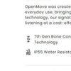 Original SHOKZ OpenMove S661 Bone Conduction Earphone IP55 Water-Resistant Wireless Headset Bluetooth 5.1 Sport Earbuds Open-Ear