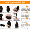 YAVIDA Curly Headband Wig Human Hair 10-24 Curly Hair Headband Wig Indian Virgin Machine Made  Human Hair Wigs With Headband