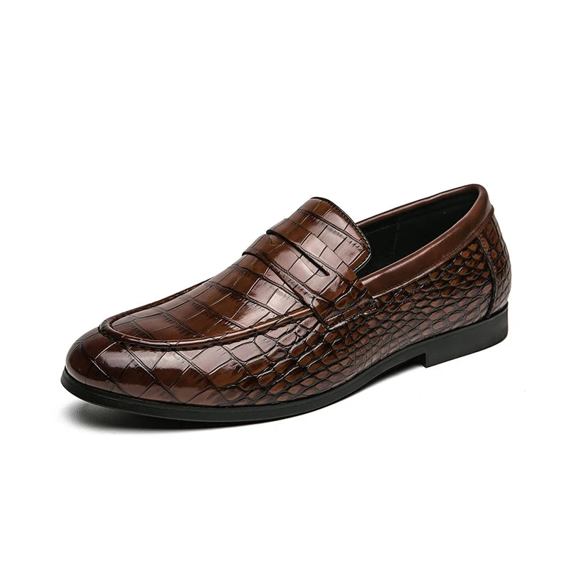 High Quality Leather Shoes Men British Style Wedding Business Brogue Shoes For Men Size 48 Men's Dress Shoes Formal Leather Male