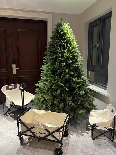 Full PE Artificial Christmas Tree Premium Luxury Encryption Large Green Xmas Tree Pine Home Party Decoration Home & Garden decor