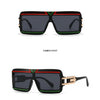 Modern Luxurious Sunglasses for Men Women Square Gradient Designer Unisex Brand Glasses Glamour Fashion Shades UV400