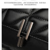 Classic Quilted Detail Square Bag, Solid Color Flap Shoulder Bag, All-Match Chain Bag