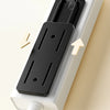 Toocki 1/3 Pcs Power Strip Holder Wall-hanging Plug Punch-Free Fixer Socket Mount Self-Adhesive Cable Wire Organizer For Office