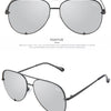 Quay Sunglasses Women Brand Designer Mirror Pilot HIGH KEY Sunglasses UV400 Women's Eyewear Ladies Shades Female
