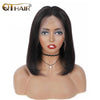 Brazilian 13*4 Lace Front Wig Short Human Hair Wigs Remy Hair 4*4 Lace Short Bob Straight Wig Wigs for Women Swiss Lace QT Hair