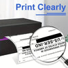 4x6 Inch Direct Thermal Labels 500 Labels Per stacked -Strong Adhesive, Labels Resistant to Water & Grease For shipping label