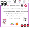 Sanrio Watch Kuromi My Melody Cinnamoroll Pompompurin Quartz Watch Holiday Birthday Children Pointer Watch Girl Boys Gifts