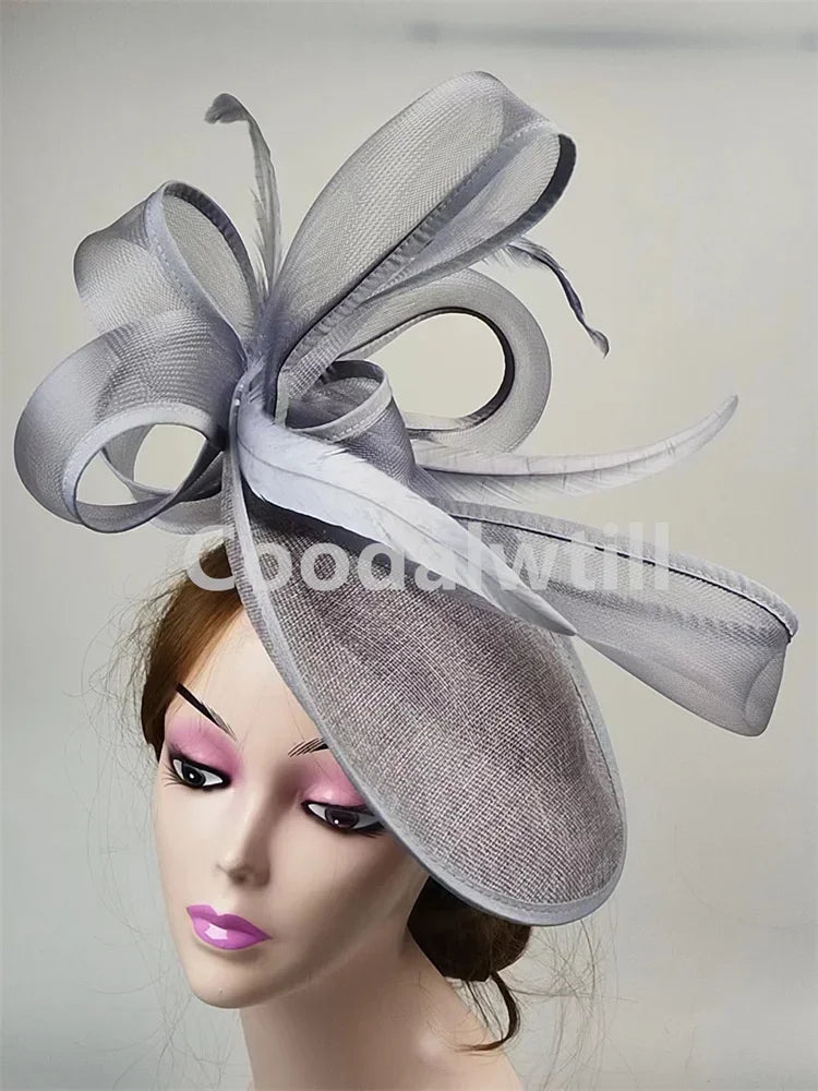 Mesh Fascinator Headpiece Women Formal Event Derby Headpiece Ladies Eleagnt Mariage Millinery Cap Fashion Wedding Fascinator Hat