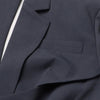 TWOTWINSTYLE Hollow Out Backless Slimming Blazers For Women Notched Collar Long Sleeve Spliced Button Irregular Blazer Female