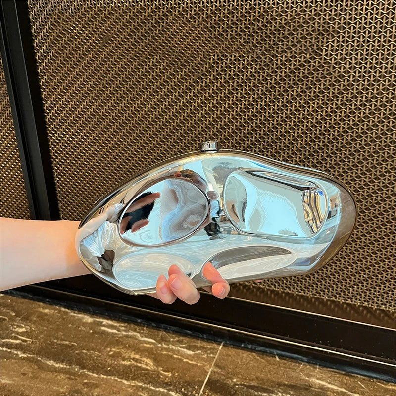 JIOMAY Acrylic Gold Purse Luxury Designer Handbags High Quality 2024 Glamorous Wedding Evening Bag Fashion Purses for Women