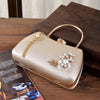 2025 New Women Handmade Flowers Clutch Handbags Wedding Evening Wallets Party Dinner Purse For Ladies 4 Colors