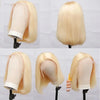 200 Density 613 Blonde Bob Wig Human Hair Remy Brazilian Cheap 13x4 Lace Short Bob Wig Human Hair Wig For Black Women