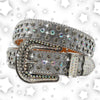 belt Diamond Rhinestone Belts Fashion Luxury Crystal Studded Pin Buckle Belt Belts for Women Jeans Decoration Beautiful