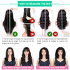 1B/99J Burgundy Short Straight Bob Human Hair Wigs Brazilian Lace Front Human Hair Wigs Pre Plucked T Part Lace Wigs Remy Hair