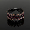 Fashion Crystal Rhinestone Hairpin Bun Hair Claw Clips Ponytail Buckle Flower Hair Clip Wedding Barrettes Valentine's Day Gift