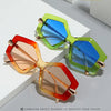 New Unique Women Fashion Sunglasses Retro Unique Lens Special Shades UV400 Men Punk Oversized Sun Glasses UV400