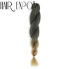 26Inch Vixen Crochet Bulk Hair Synthetic Jumbo Braids Fluffy Yaki Straight Crochet Hair Afro Kinky Curly Braiding Hair Extension