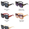 New Luxury Glamour Sunglasses for Women and Men Designer Famous Brand Glasses Square Stylish Trend Eyewear UV400