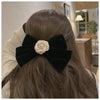 Luxury Jewelry Camellia Pearl Women Hair Clips Hair accessories for women