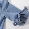 Women Denim Jacket Spring Autumn Short Coat Pink Jean Jackets Casual Tops Purple Yellow Purple Blue Loose Tops Lady Outerwear