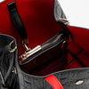CHCH Women's Tote Bag New Steel Embossed Handheld Bun Mother Shopping Bag