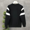 Spring Autumn Round Neck Loose Casual Patchwork Sweatshirt Men Long Sleeve Oversized All-match Top Homme Sporty Pullover Outwear