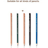 1Pc Double Hole Pencil Sharpener Transparent Pen Knife Kid Student Cutting Manual Pencil Sharpener Stationery School Supplies