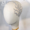 ASNORA New Tiara Cubic Zirconia Crown Diadema Bridal Wedding Hair Accessories CZ Leaf Crystal Headbands Couronne Party Jewelry