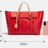 CHCH Fashion Retro Print Bucket Bag Travel Party Banquet Shoulder Bag Luxury Classic 2024 Winter Women's Large Capacity Handbag